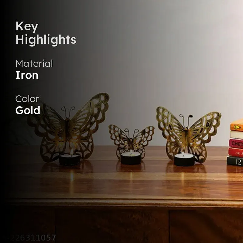 Mariposa Glow Tea Light Holder media 2