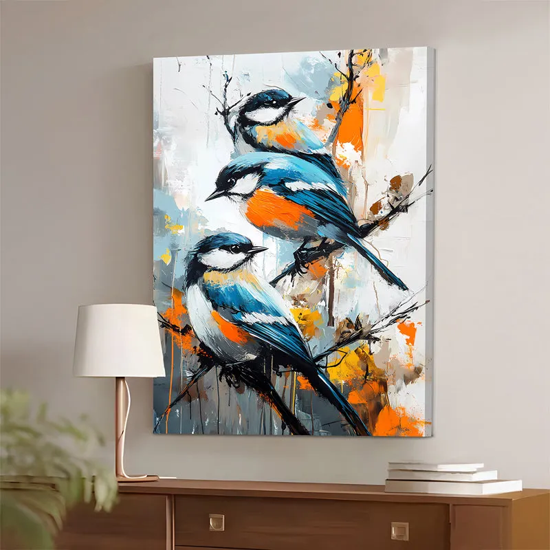 Vibrance Of Birds II Wall Art media 2