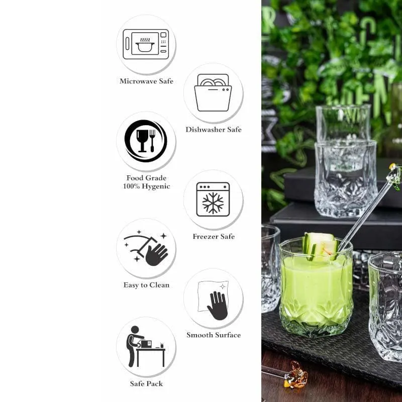 Risqe Whiskey Glass (285 mL) - Set Of Six media 4