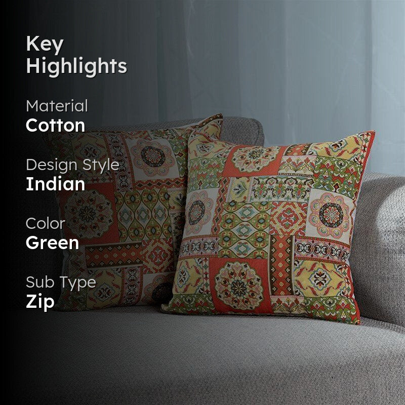 Grandeur Gala Cushion Cover - Set Of Two media 2