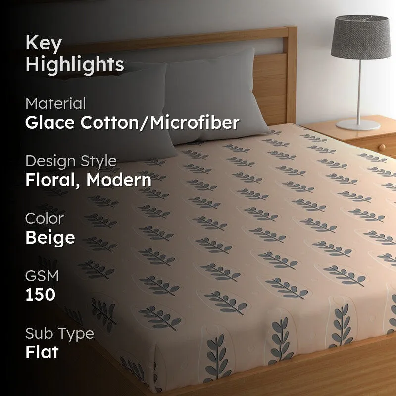 Claudia I Microfiber Microfiber Bedsheet - 150 GSM media 2
