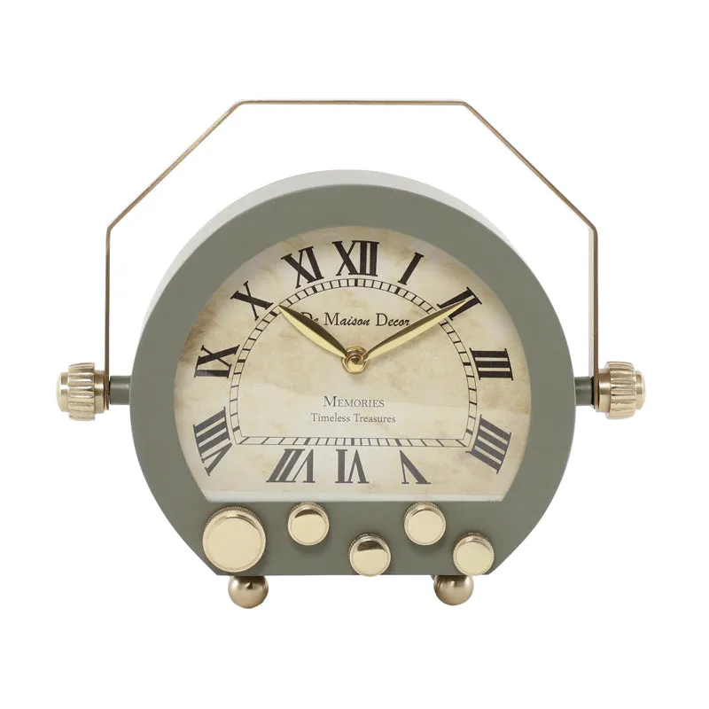 Cosie Table Clock - Grey media 4