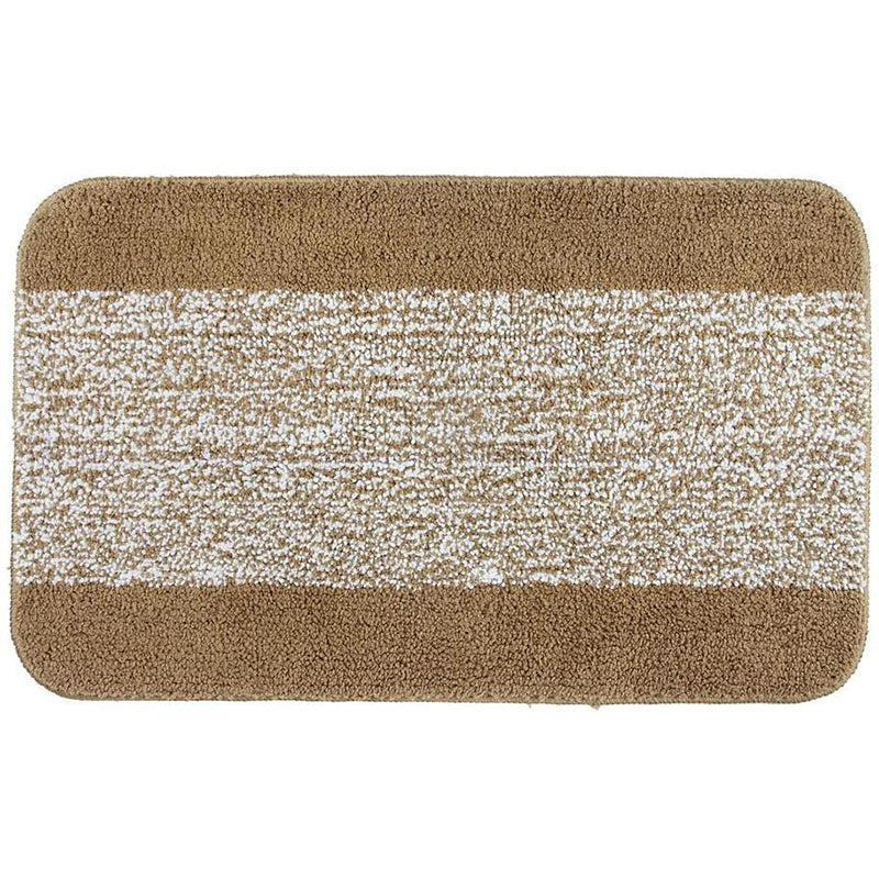Marvis Anti Skid Bath Mat & Contour Mat (Beige) - Set of Two media 3