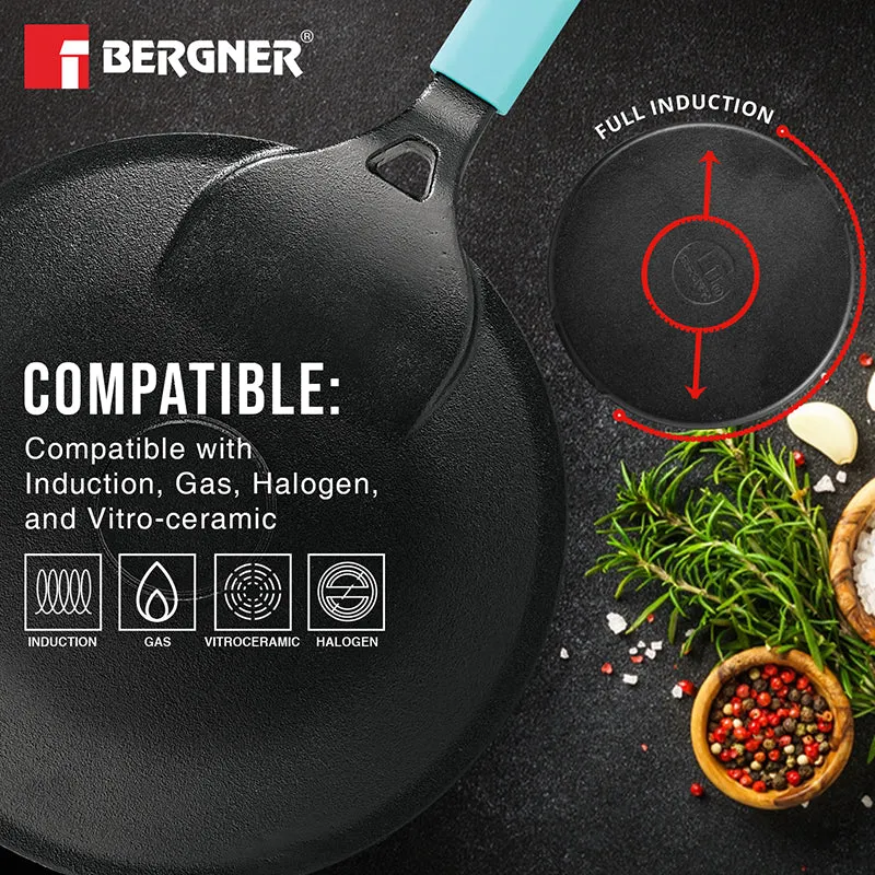 Bergner Arden Induction Safe Cast Iron Tawa - 26 cm media 6
