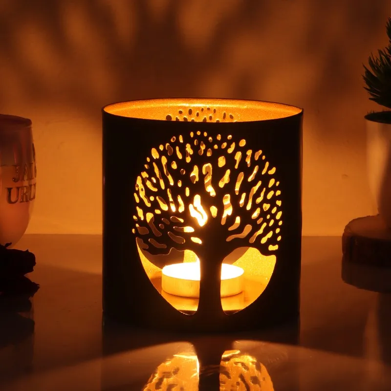 OmbreTree Tealight Holder (Brown) media 3