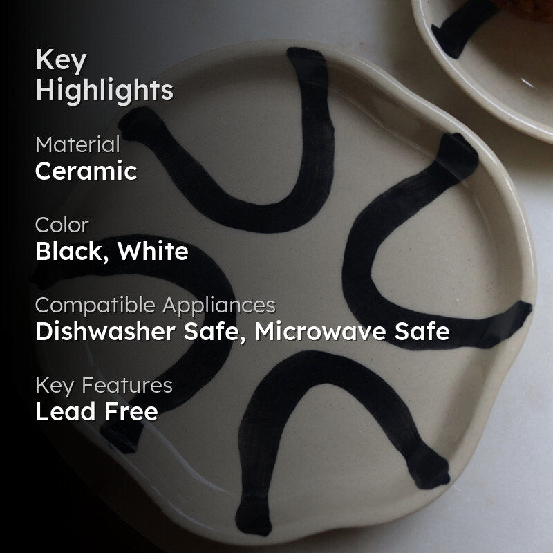 Neith Snack Plate - 2 Piece Set media 2