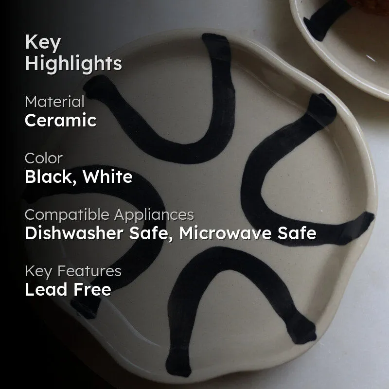 Neith Snack Plate - 2 Piece Set media 2