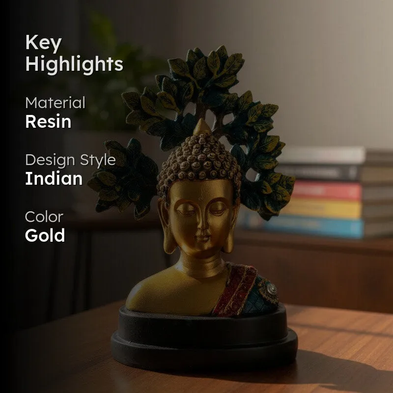 Buddha Beneath Resin Idol media 2