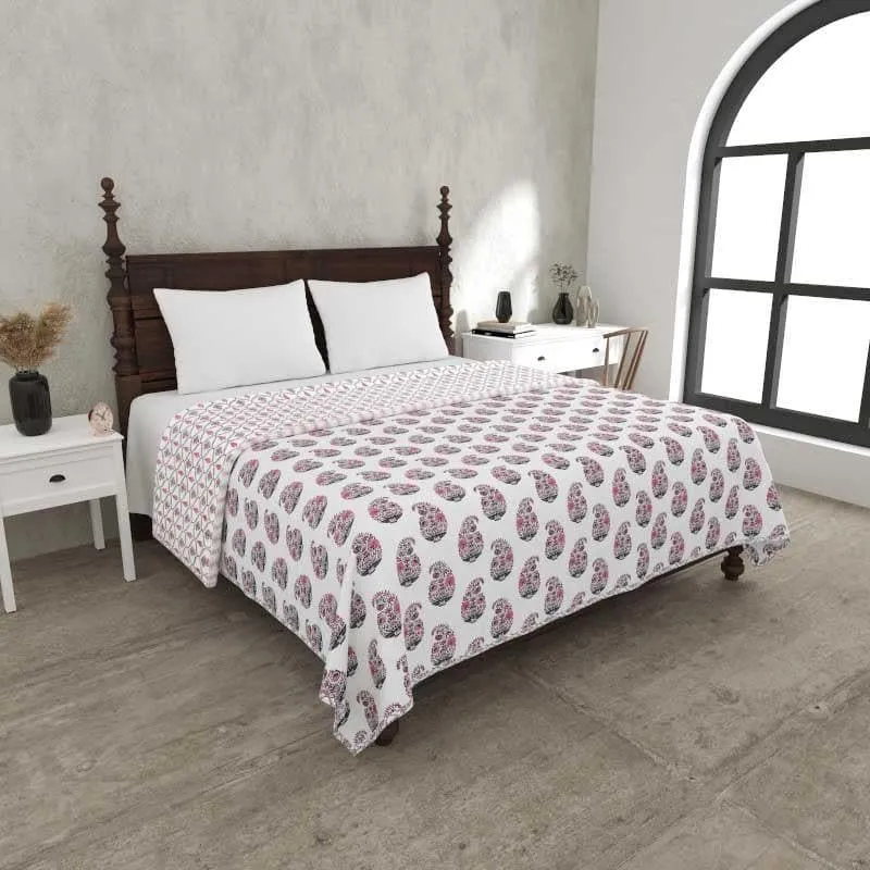 Rakshita Ethnic Printed Pink Cotton Dohar media 3