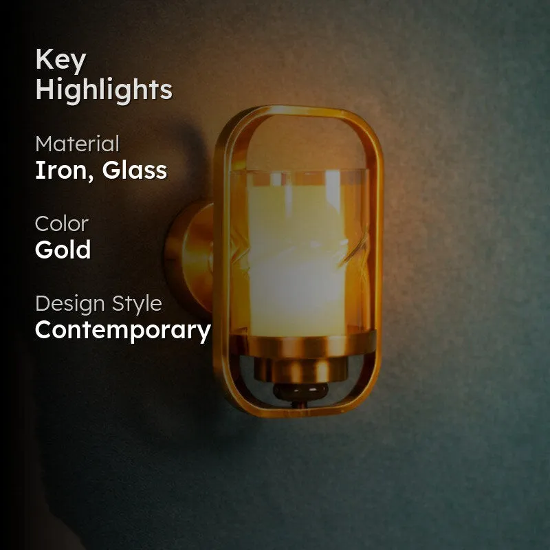 Pretza Iron Wall Lamp media 2