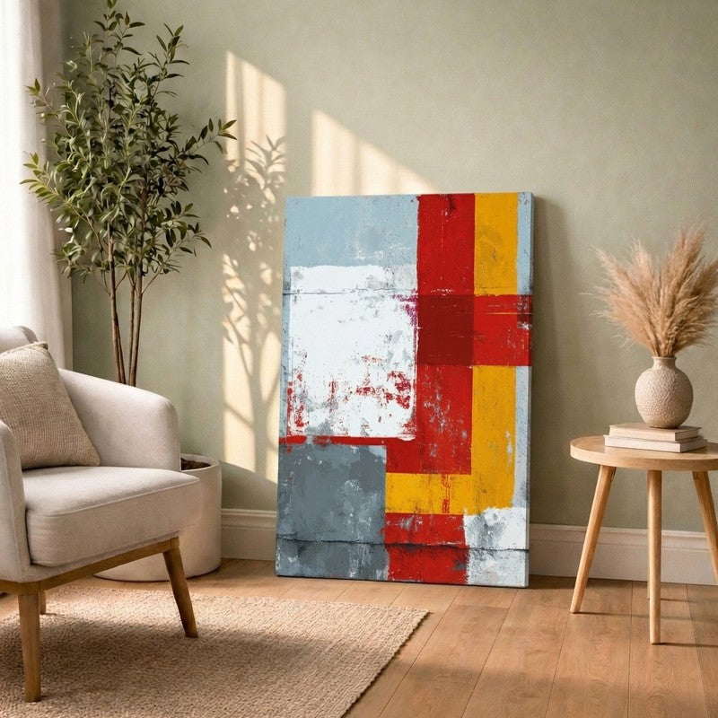 Palette Color Block Canvas Wall Art