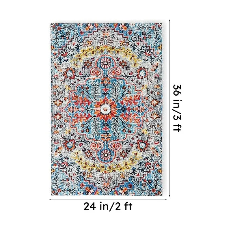 Urban Space Boho Chenille Carpet - Multicolor media 7