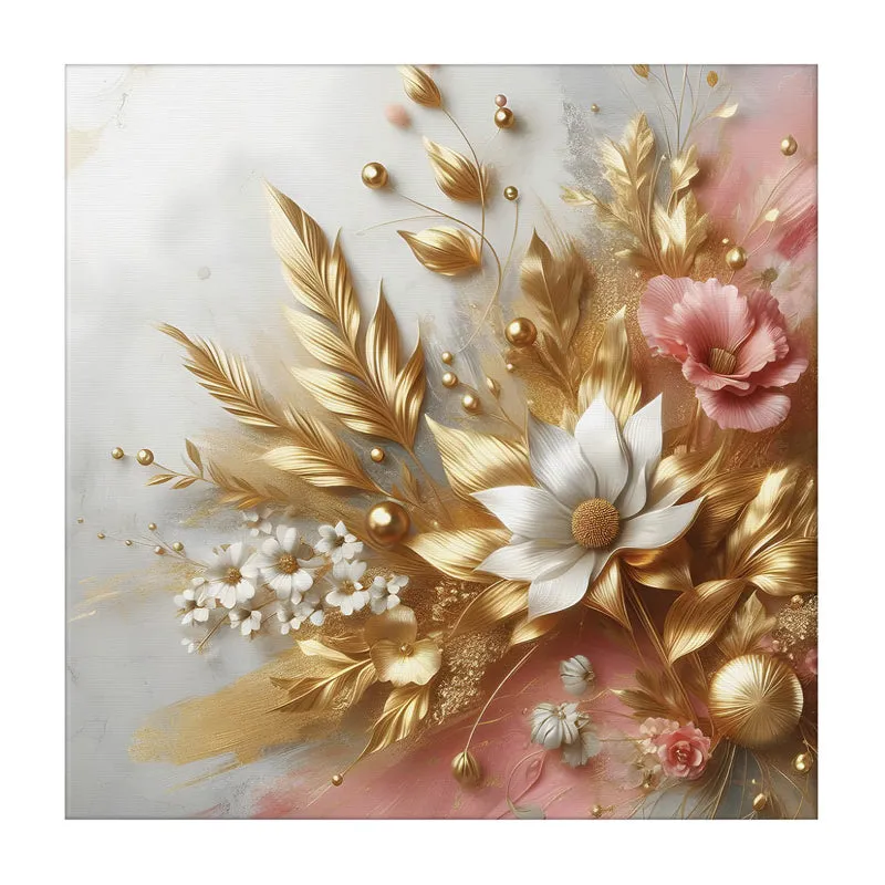 Milona Floral Canvas Wall Painting media 3