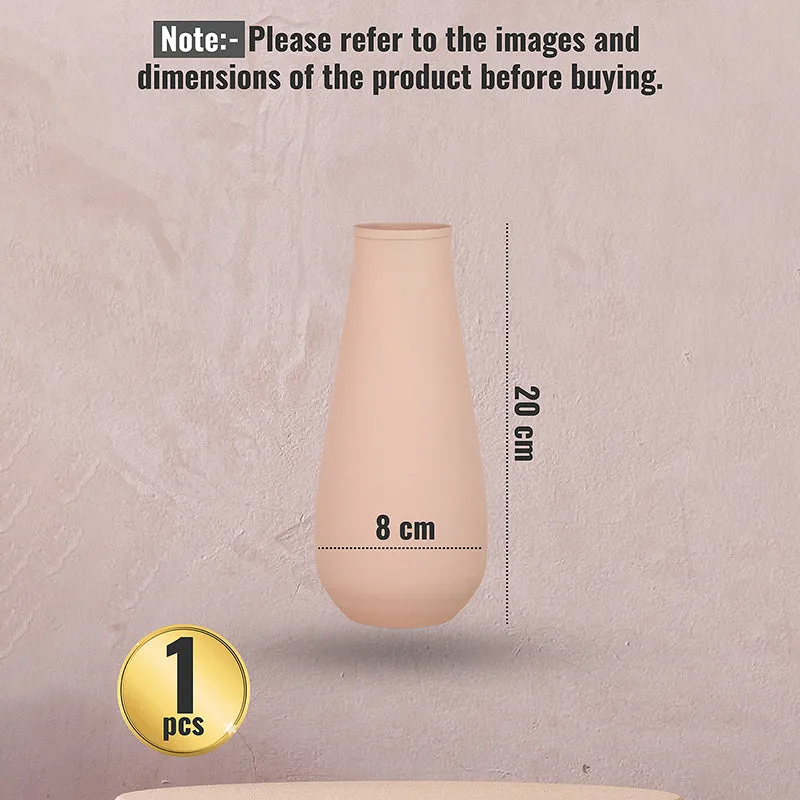 Areitha Metal Vase (Baby Pink) - Set Of Two media 8