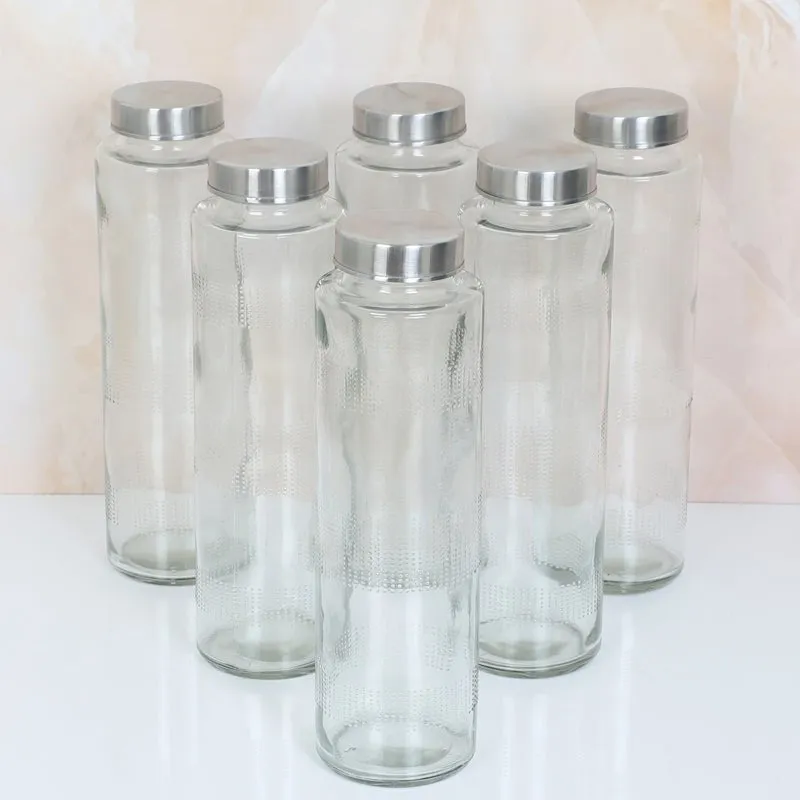 Leia Glass Water Bottle (750 mL) - Set Of Six media 5