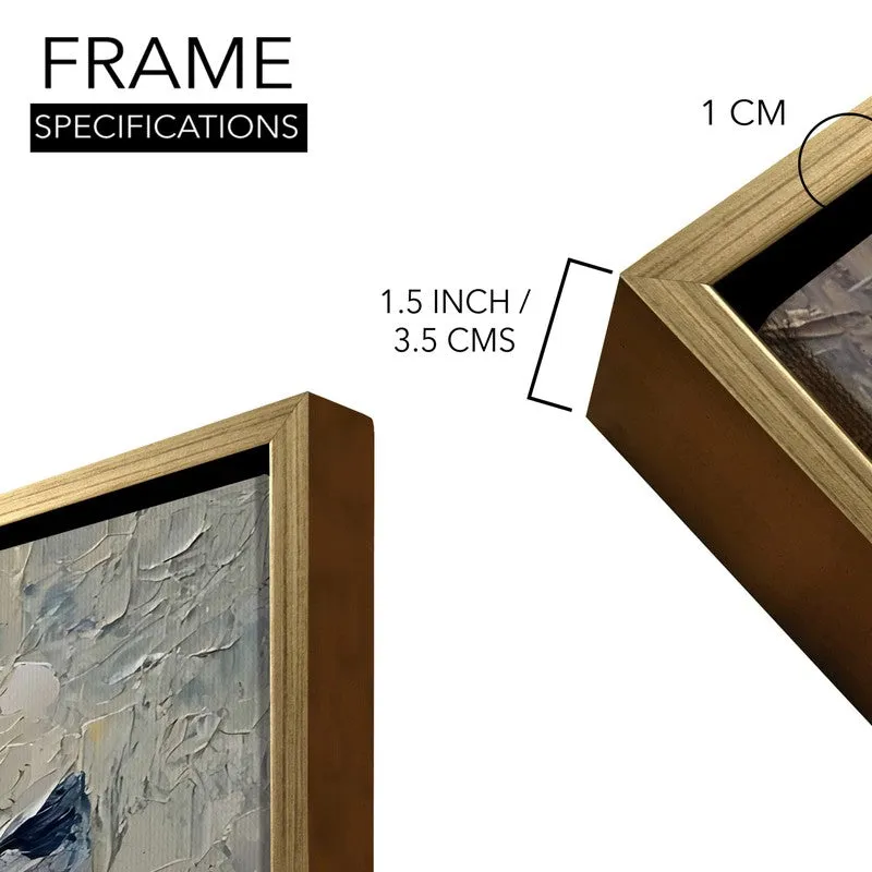 Petal Lane Canvas Wall Painting With Frame media 8