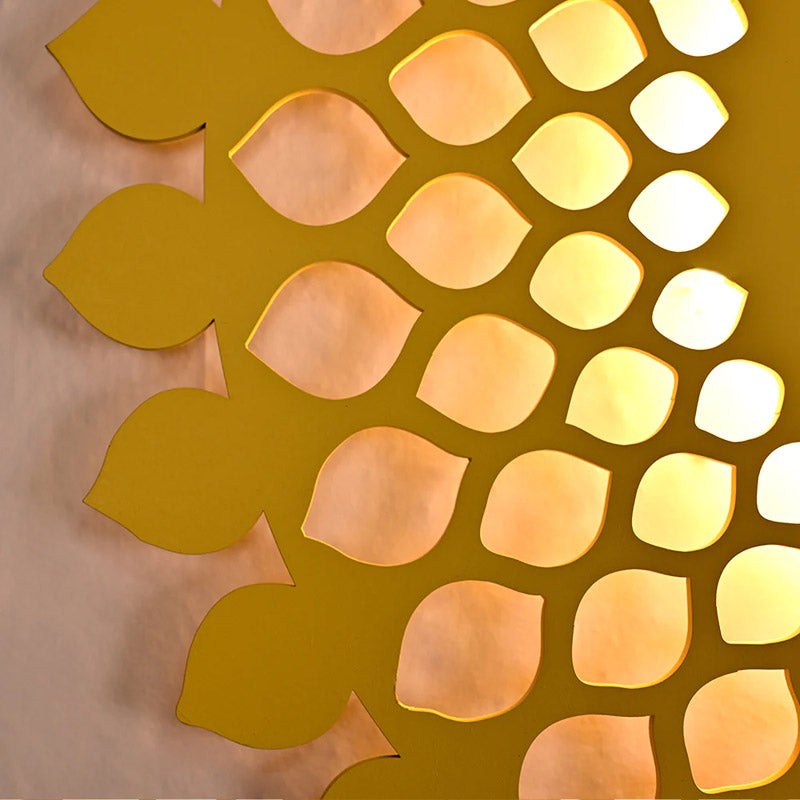 Om Moksha LED Strip Light MDF Wall Accent - Yellow media 7