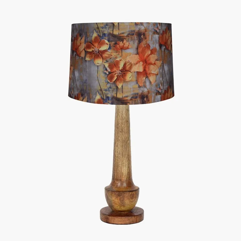 LightCrest Wooden Table Lamp - Multicolor media 3
