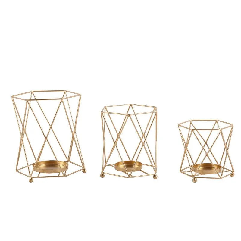 Vistarax Nest Tealight Candle Holder - Set Of Three media 4