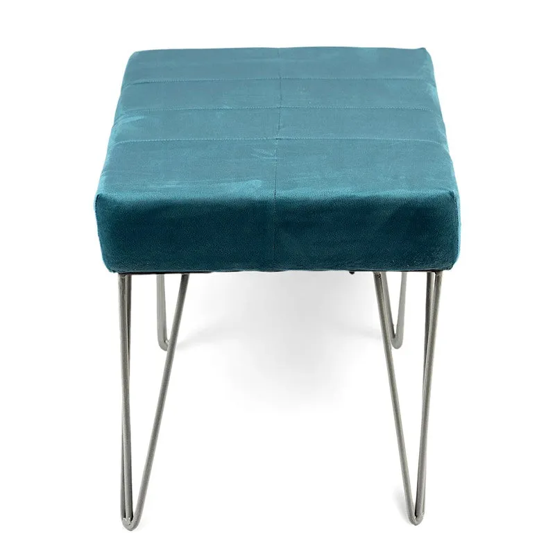 Ezaro Sheesham Wooden Bench - Blue media 4