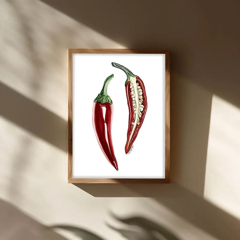 ChilliSplit Archival Canvas Wall Art - Brown media 3