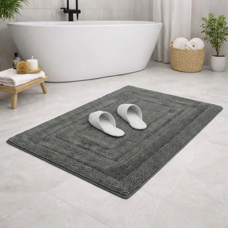 Aqualoom Anti skid Bath Mat  - Gery - 3