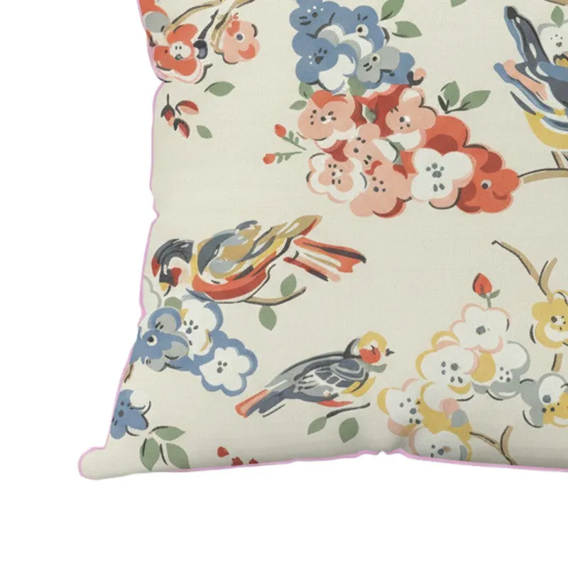Petaline Floral Multicolor Cushion Cover Set - Set Of Five media 5