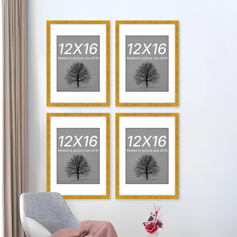Tinge Photo Frame (Gold) - Set Of Four media 4
