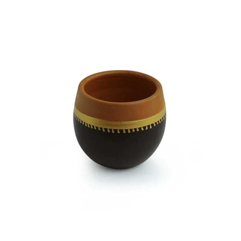 Mano Handpainted Kulhad (165 ML) - Set Of Four media 4
