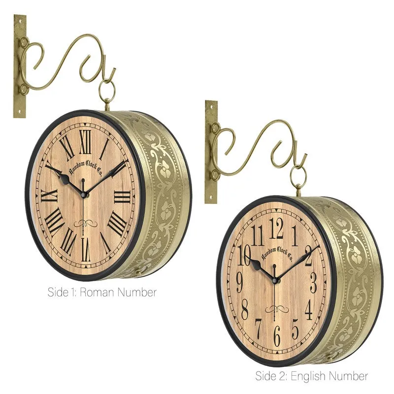 Caldermoor Double Sided Wall Clock media 4