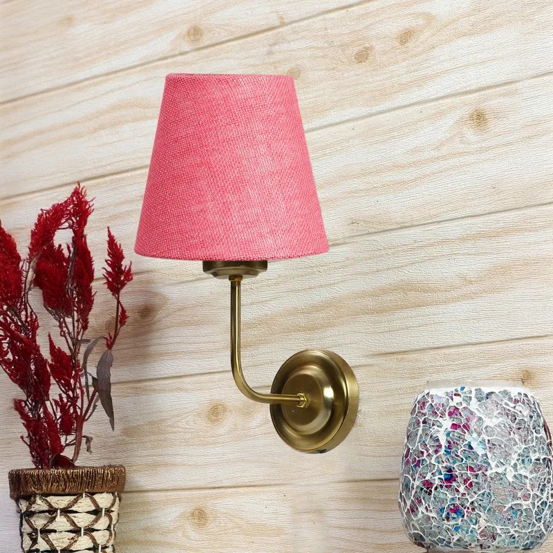 Lumoire Cone Metal Wall Lamp - Pink media 3