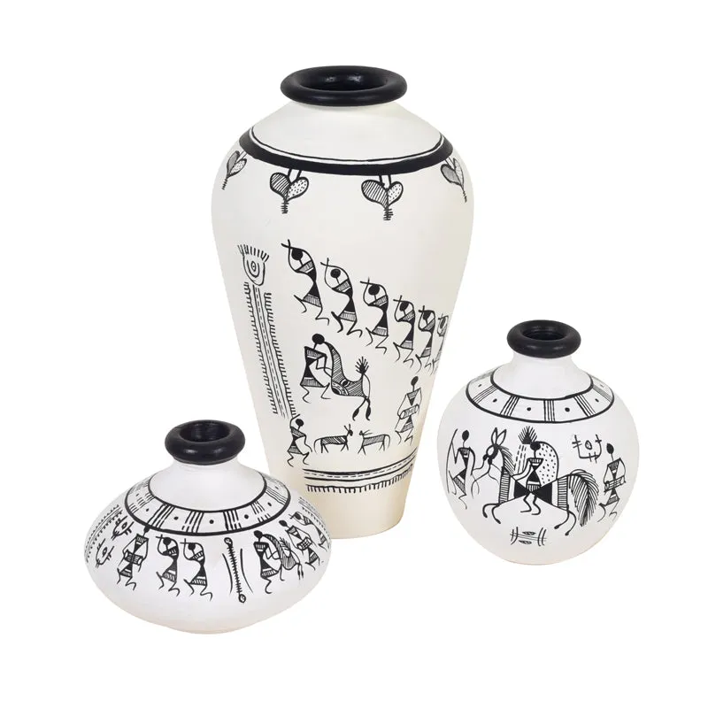 Mikasa Terracotta Vase - Set Of Three media 3