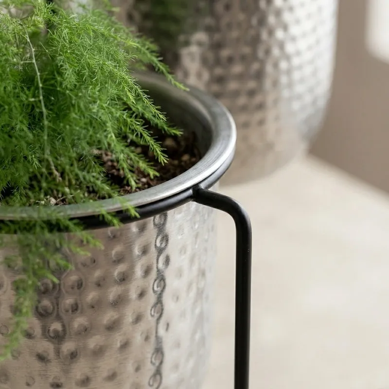 Brazen Silver Nested Planters media 3