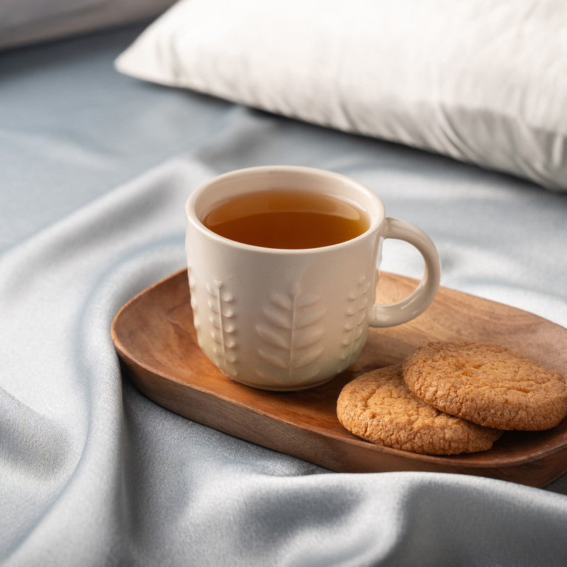 Calista Porcelain Tea Cup (200 mL Each,Green) - Set Of Six media 4