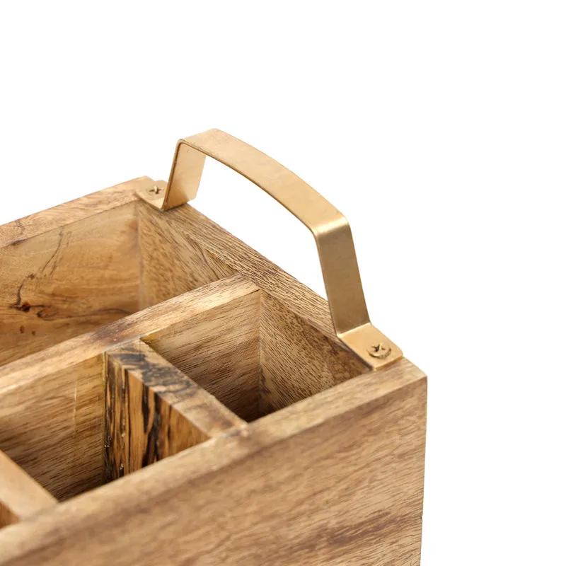 Simiya Mangowood Cutlery Holder media 4