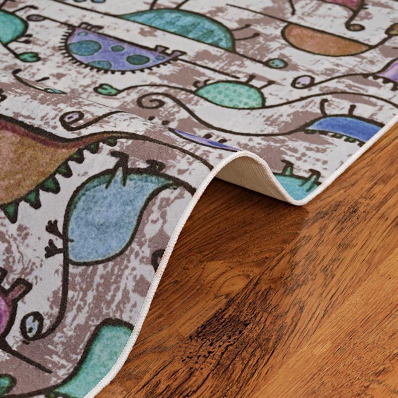Tumble Tots Kids Polyester Anti-Skid Carpet - Turquoise media 6