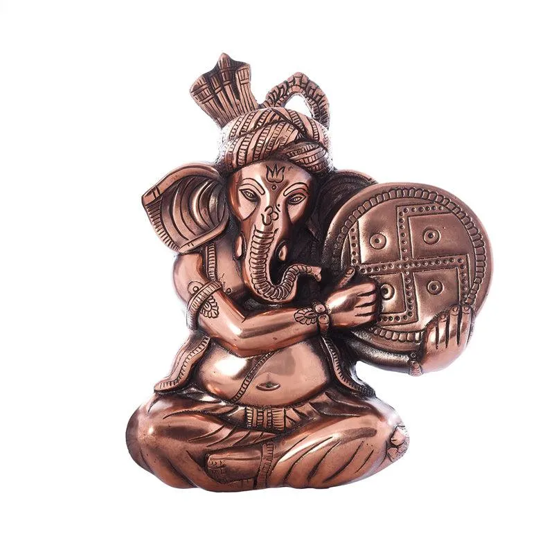 Vinayaka Music Religious Metal Wall Accent media 3