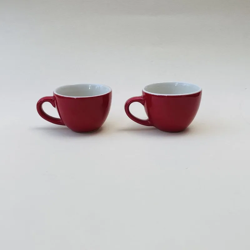 Mystic Ceramic Tea Cup (80 mL Each) - Set Of Two media 6