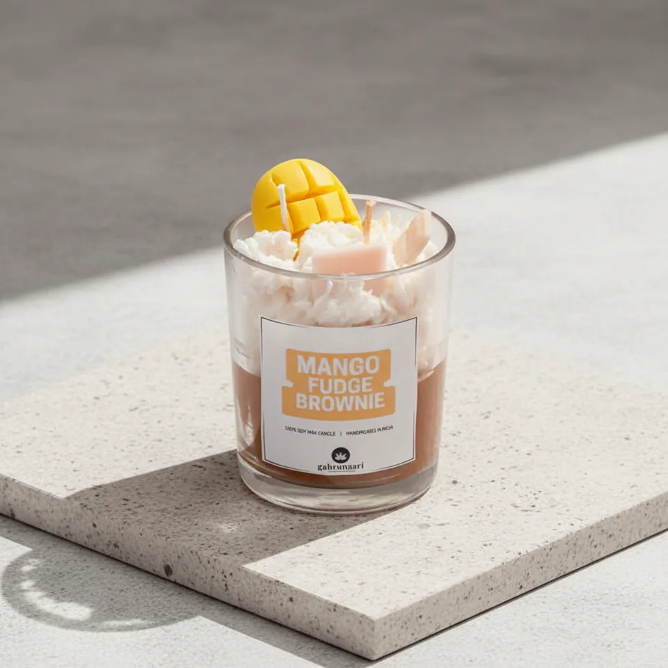 Mango Fudge Scented Candle - Mango media 1