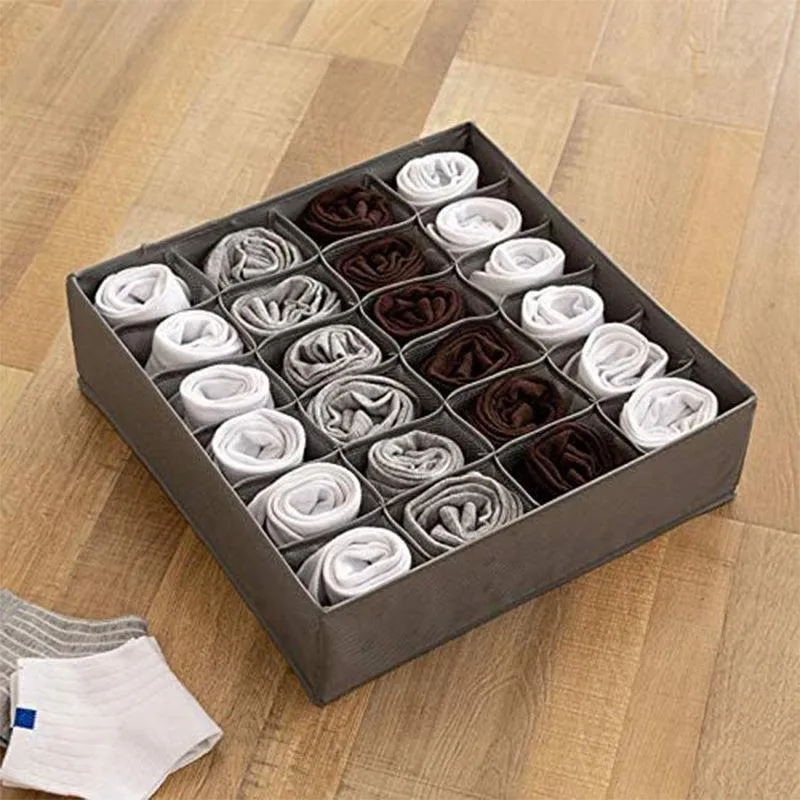 Aspen Cloth Organizer (Black) - Set Of Two media 1