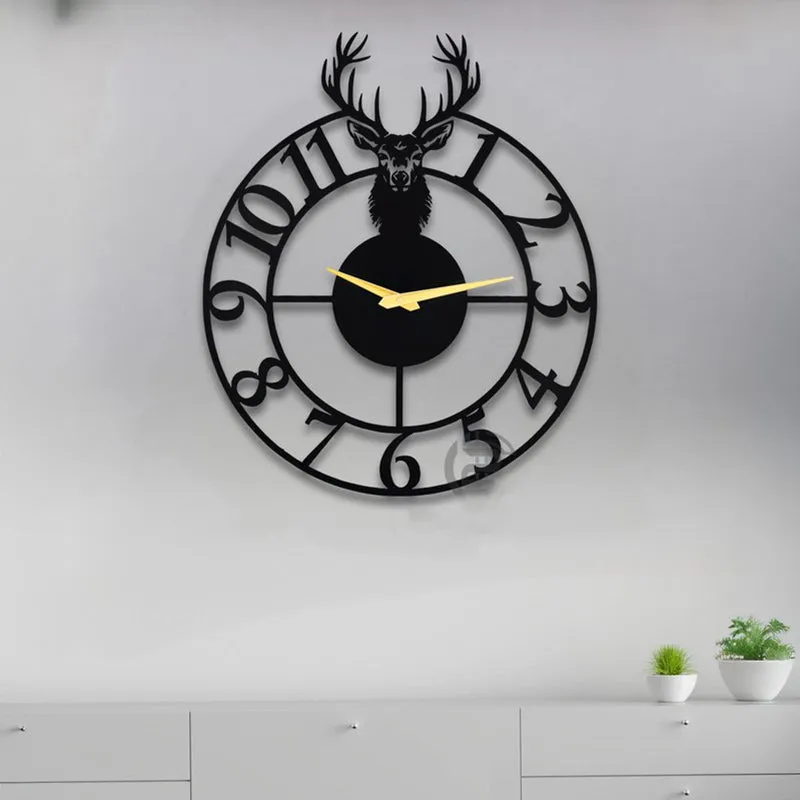 Notion Silent Wall Clock - Black media 3