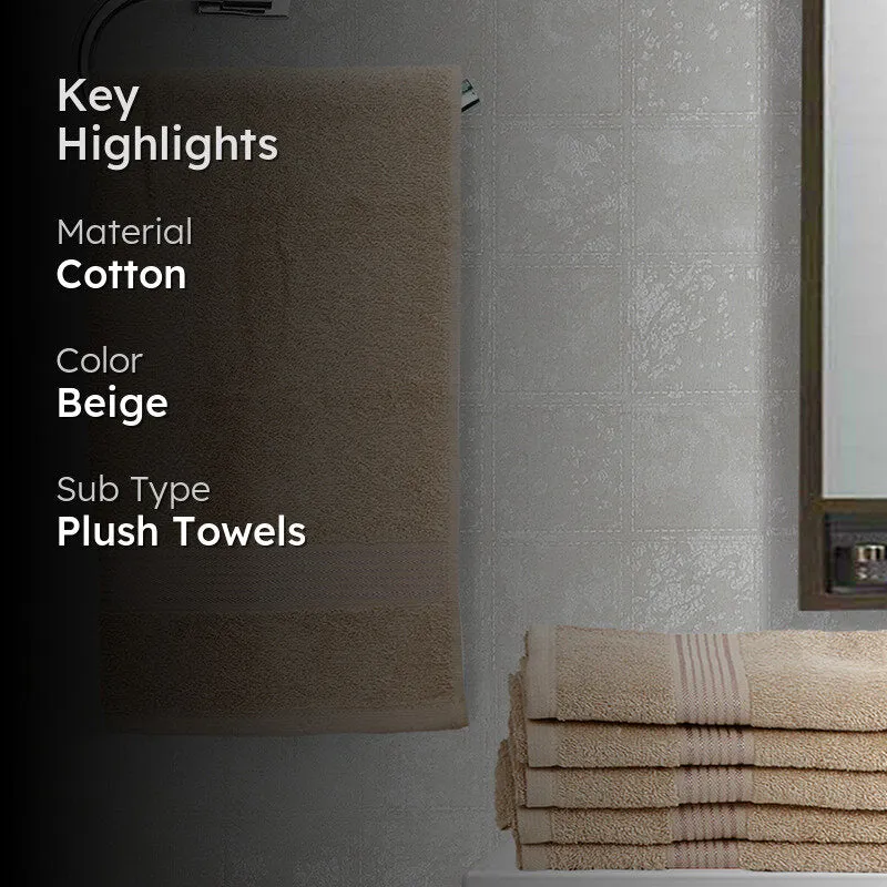 Eva Quick Dry Hand Towel (Taupe) - Set Of Six media 2