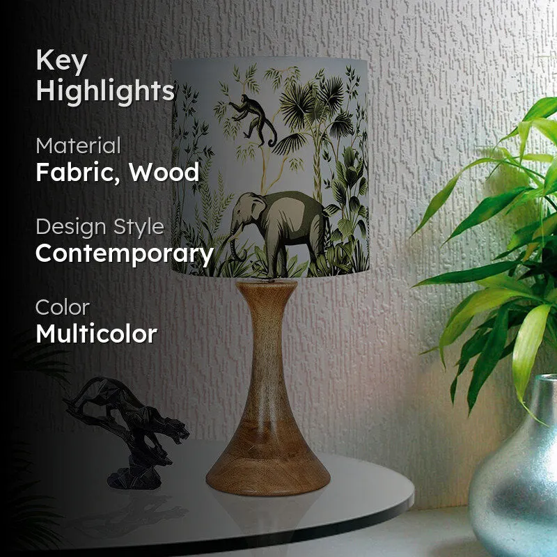 Osprey Grace Fabric Table Lamp - Multicolor media 2