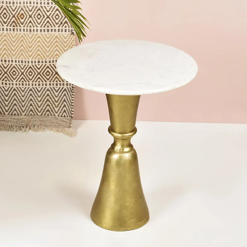 Stona Curve Aluminium Side Table media 3