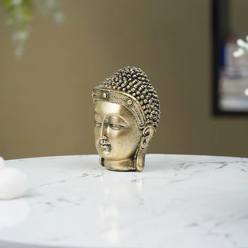 Zen Radiance Buddha Showpieces - Gold media 6