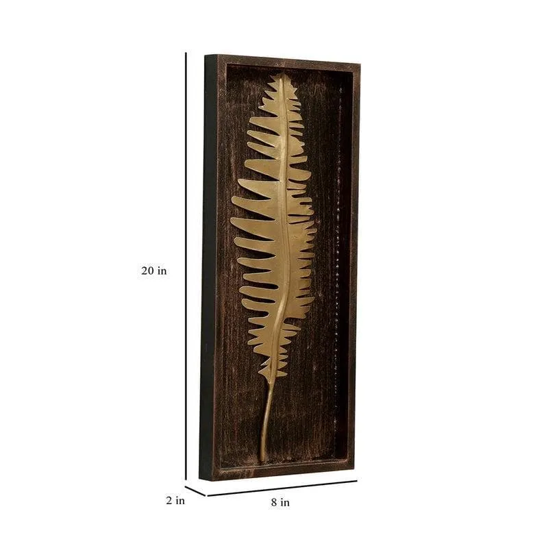 Leaf Locks Metal And MDF Wall Accent media 4