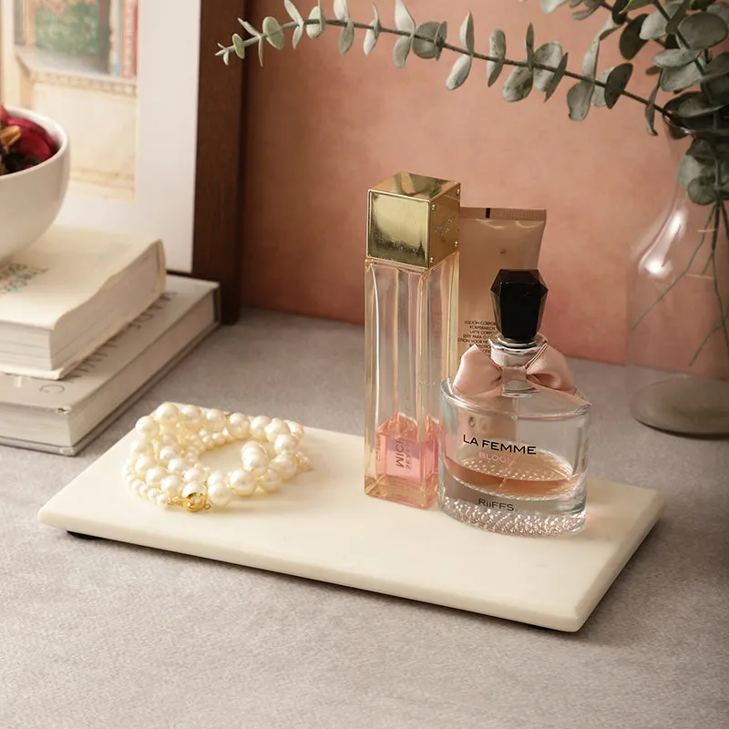 Nadir Marble Platter - Two Piece Set media 1