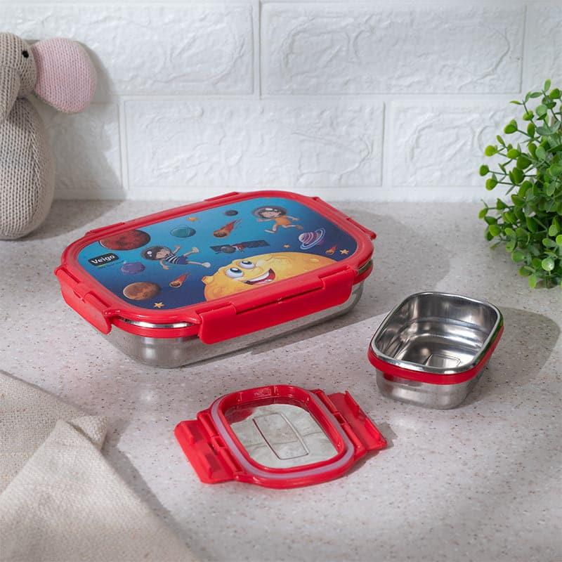 Jungle Holly Red Lunch Box (775/150 mL) - Two Piece Set media 3
