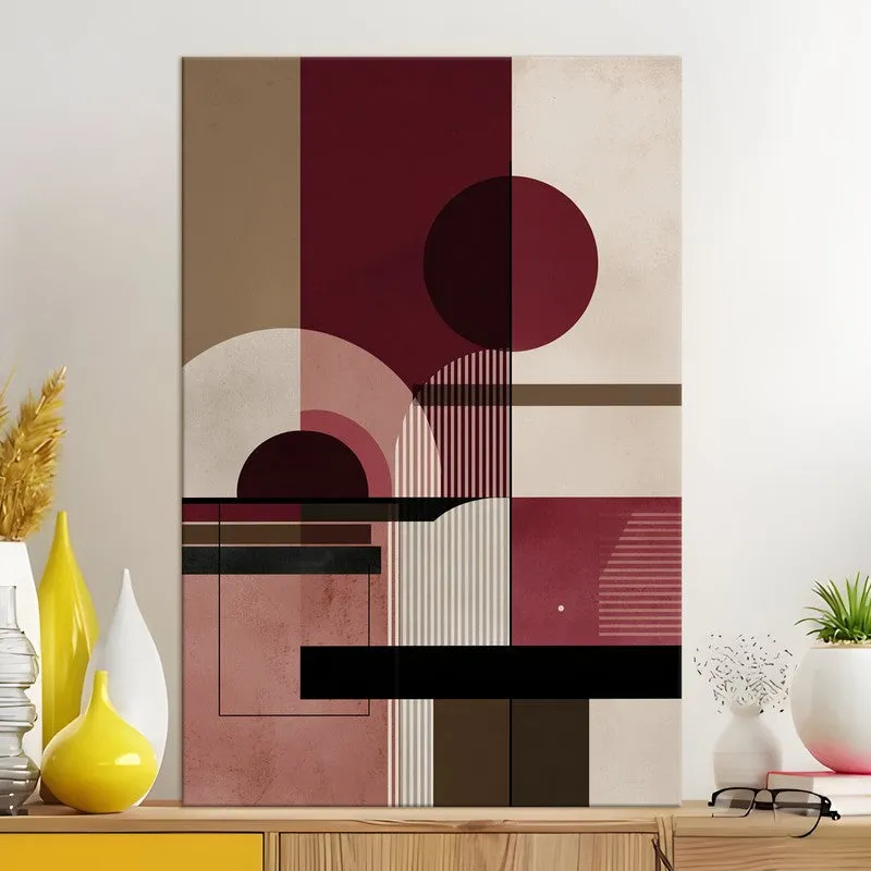 Minimal Shape Composition Canvas Wall Art media 5