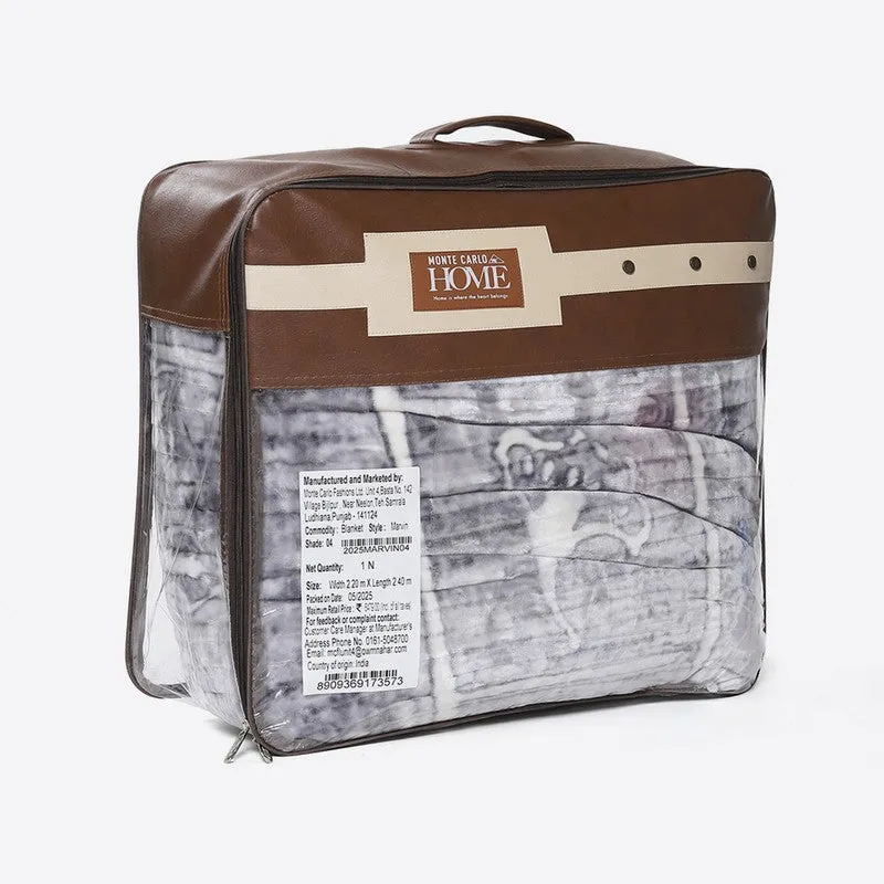 Monte Carlo Silver Whisper Blanket - 928 GSM media 7